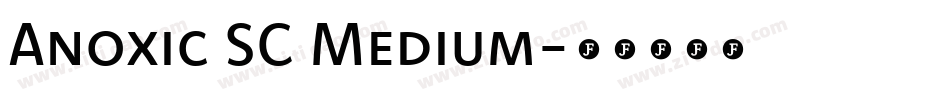 Anoxic SC Medium字体转换